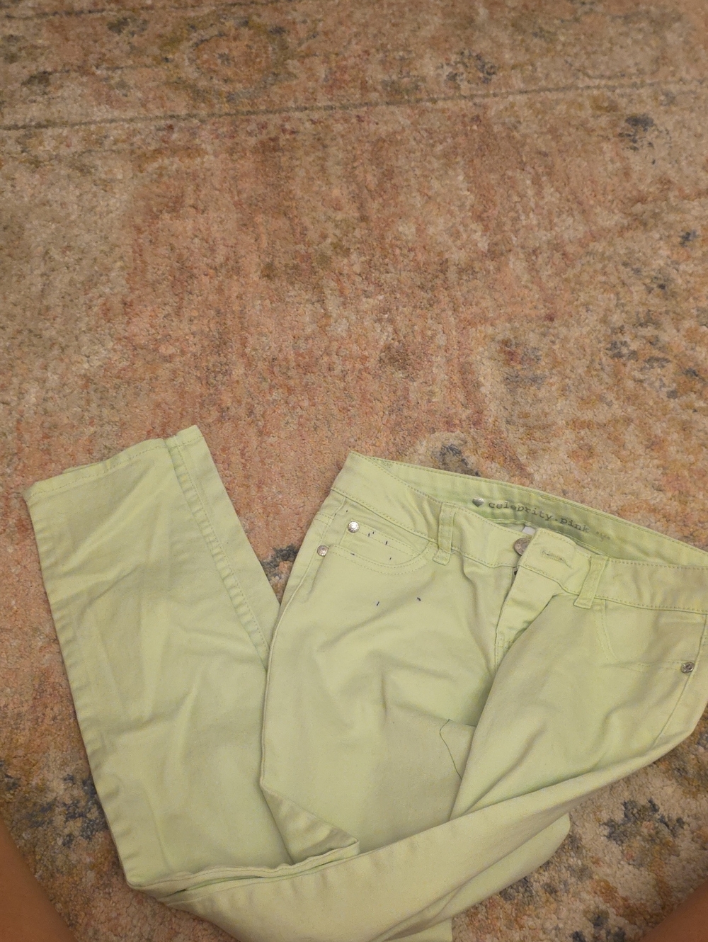 Light Green Women’s Jeans - Casual Slim Fit